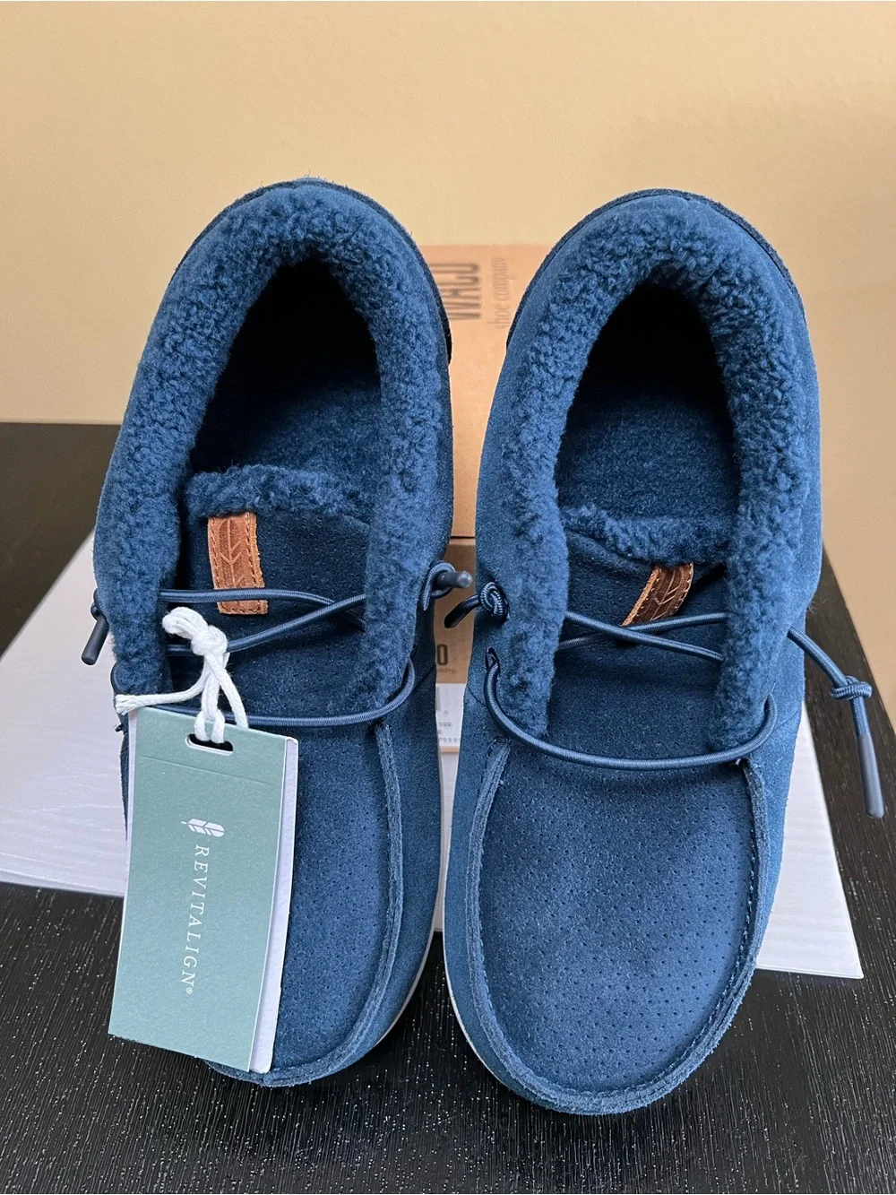 Revitalign Siesta Wallaby Women’s Shoes. Marine Blue. Sz: US 10 B